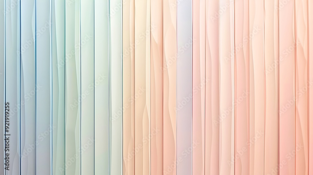 Vertical pastel stripes, gentle shades of mint, peach, and lavender, seamless and even, high-definition quality, light and airy feel, minimalist design. --ar 16:9 --v 6.0 --s 250 --style raw Vertical pastel stripes, gentle shades of mint, peach, and lavender, seamless and even, high-definition quality, light and airy feel, minimalist design. --ar 16:9 --v 6.0 --s 250 --style raw