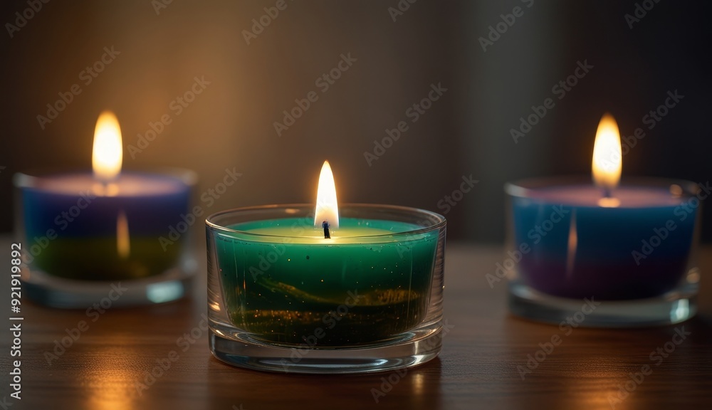 Tranquil Flame: Candle Serenity Tranquil Flame: Candle Serenity