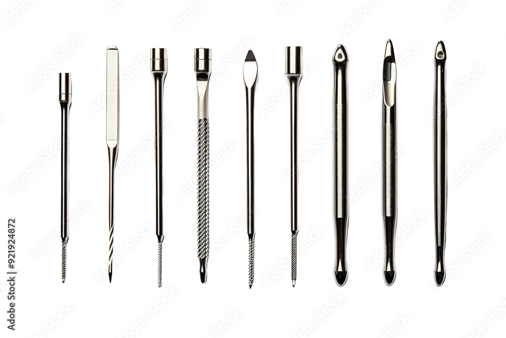 Essential Precision Tools for Skilled Crafting Displayed Against a Clean Background on White or PNG Transparent Background. Essential Precision Tools for Skilled Crafting Displayed Against a Clean Background on White or PNG Transparent Background.