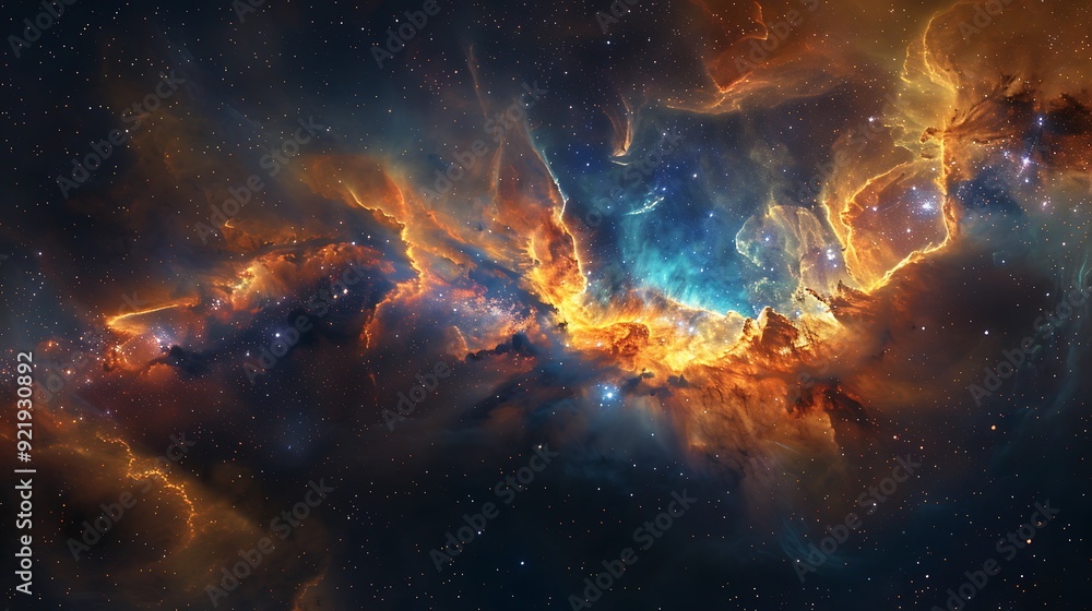 A stunning cosmic scene featuring a vibrant nebula with swirling colors and countless stars scattered across the deep blackness of space. High contrast, vivid colors, hd quality, A stunning cosmic scene featuring a vibrant nebula with swirling colors and countless stars scattered across the deep blackness of space. High contrast, vivid colors, hd quality,
