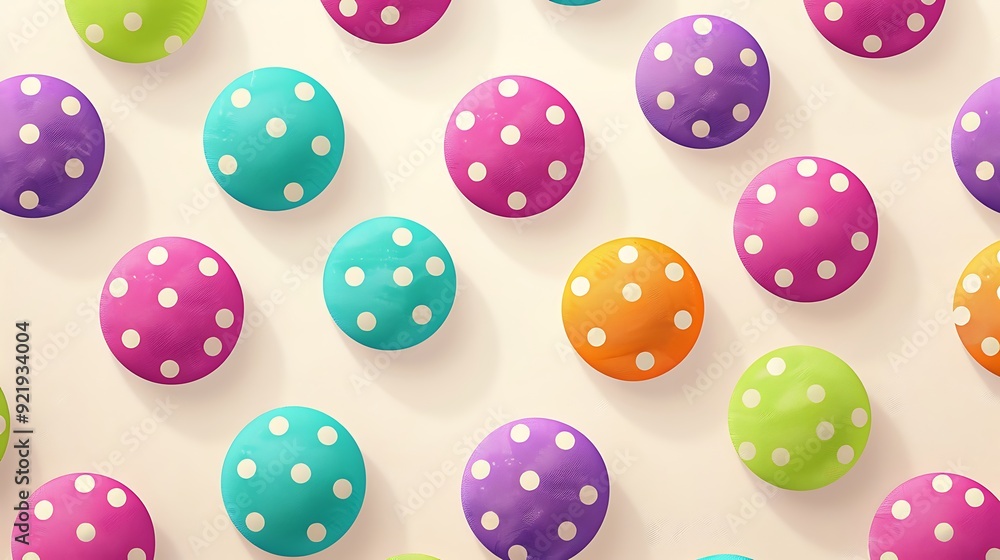 A whimsical retro polka dot pattern with large dots in vibrant colors like purple, lime green, and turquoise on a light pink background. Playful and bright, high contrast, hd quality, A whimsical retro polka dot pattern with large dots in vibrant colors like purple, lime green, and turquoise on a light pink background. Playful and bright, high contrast, hd quality,