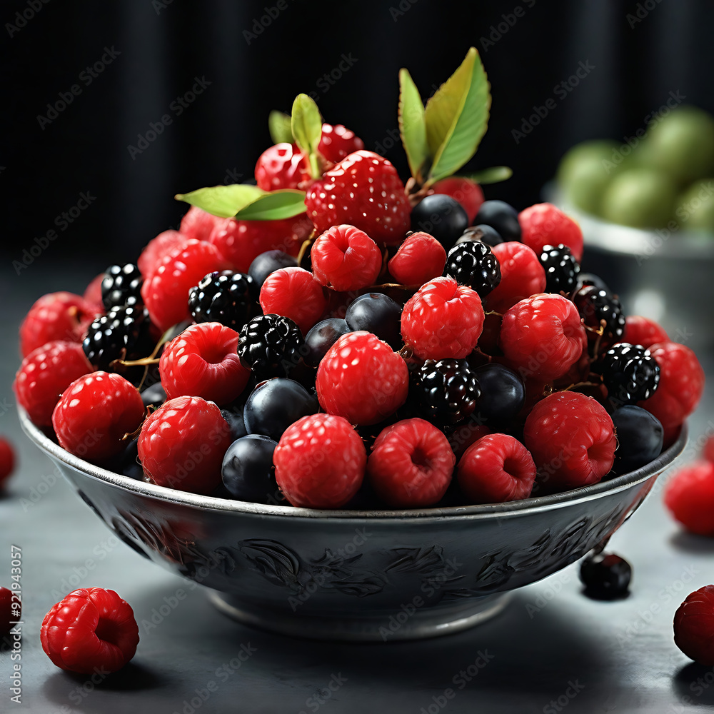 Fruit Plate Generative AI Fruit Plate Generative AI