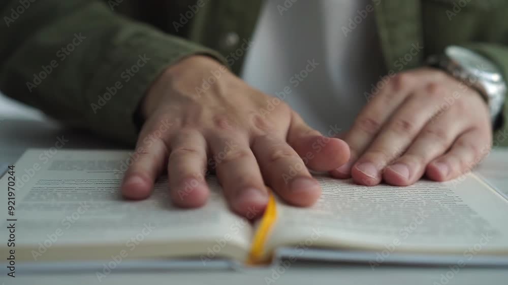 A guy in a green shirt is reading scientific literature.
Guy preparing for an exam in college A guy in a green shirt is reading scientific literature.
Guy preparing for an exam in college