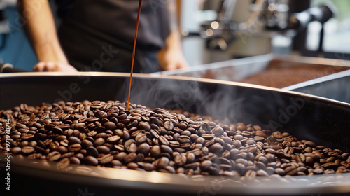 Cooling Roasted Coffee Beans