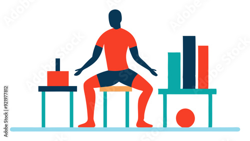 illustration of a physiotherapy