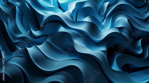 Blue 3D Background Texture