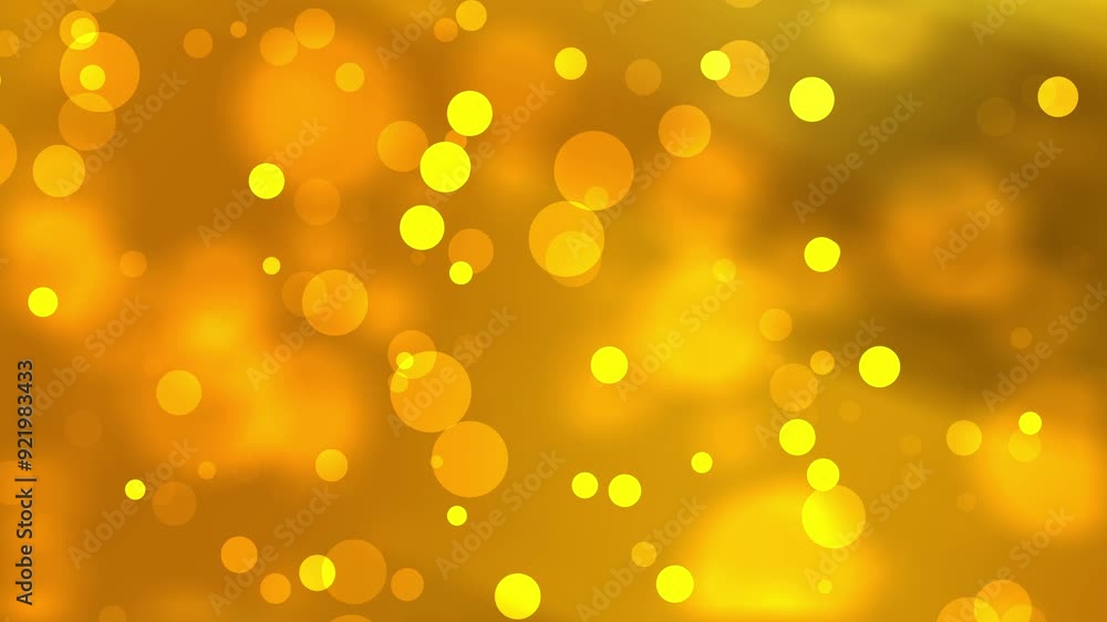 Moving Particles Loop - Yellow Glittering in light rays. Abstract gold glitter and particle on black background. Looped animation with beautiful golden bokeh Moving Particles Loop - Yellow Glittering in light rays. Abstract gold glitter and particle on black background. Looped animation with beautiful golden bokeh