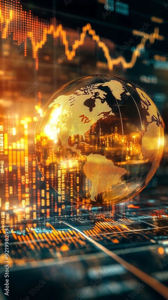 Global gold business investment market stock currency on growth finance economy money background with financial profit diagram or golden graph bank exchange and invest chart price foreign trade Global gold business investment market stock currency on growth finance economy money background with financial profit diagram or golden graph bank exchange and invest chart price foreign trade