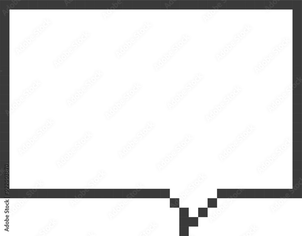 8bit retro game pixel art speech bubble balloon icon sticker memo keyword planner text box banner, flat png isolated transparent element design 8bit retro game pixel art speech bubble balloon icon sticker memo keyword planner text box banner, flat png isolated transparent element design