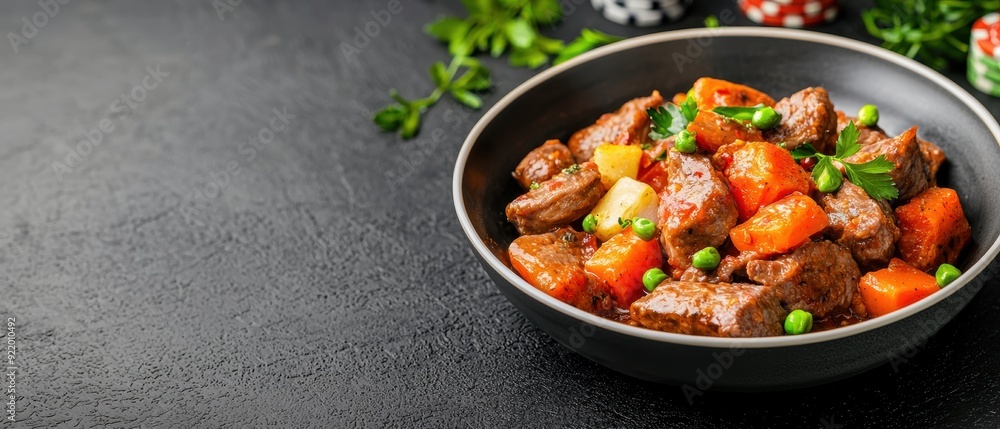 Culinary Competition with Betting Games - Creative with Copy Space for Text in Culinary Competition with Betting Games - Creative with Copy Space for Text in