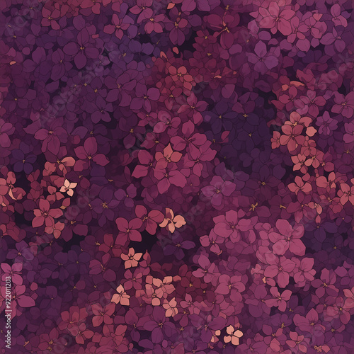 アニメ風のバーガンディのライラックのテクスチャパターン