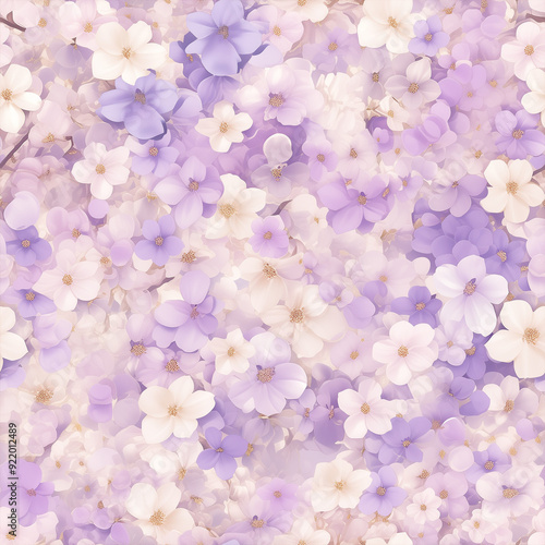 アニメ風の複色のライラックのテクスチャパターン