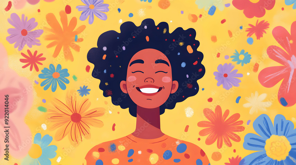 Positive thinking and growth mindset concept. Be happy in every situation, whether it's good or bad Positive thinking and growth mindset concept. Be happy in every situation, whether it's good or bad