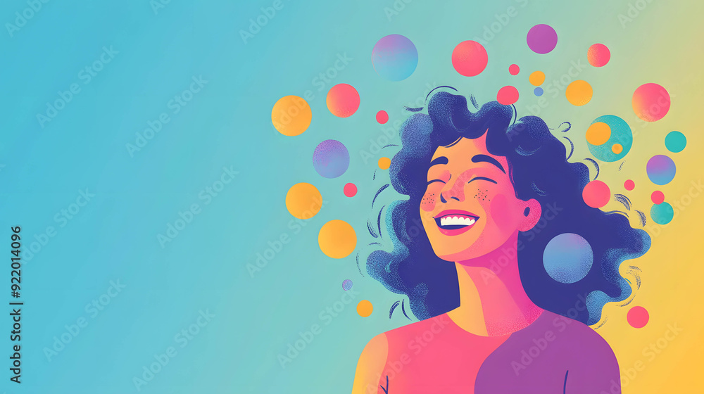 Positive thinking and growth mindset concept. Be happy in every situation, whether it's good or bad Positive thinking and growth mindset concept. Be happy in every situation, whether it's good or bad