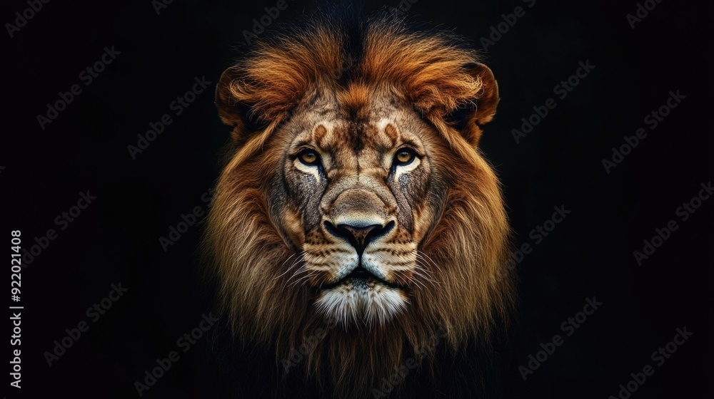 Lion's Face Close Up Lion's Face Close Up