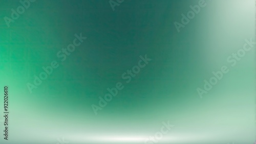 Abstract Green Gradient Used for Product Display