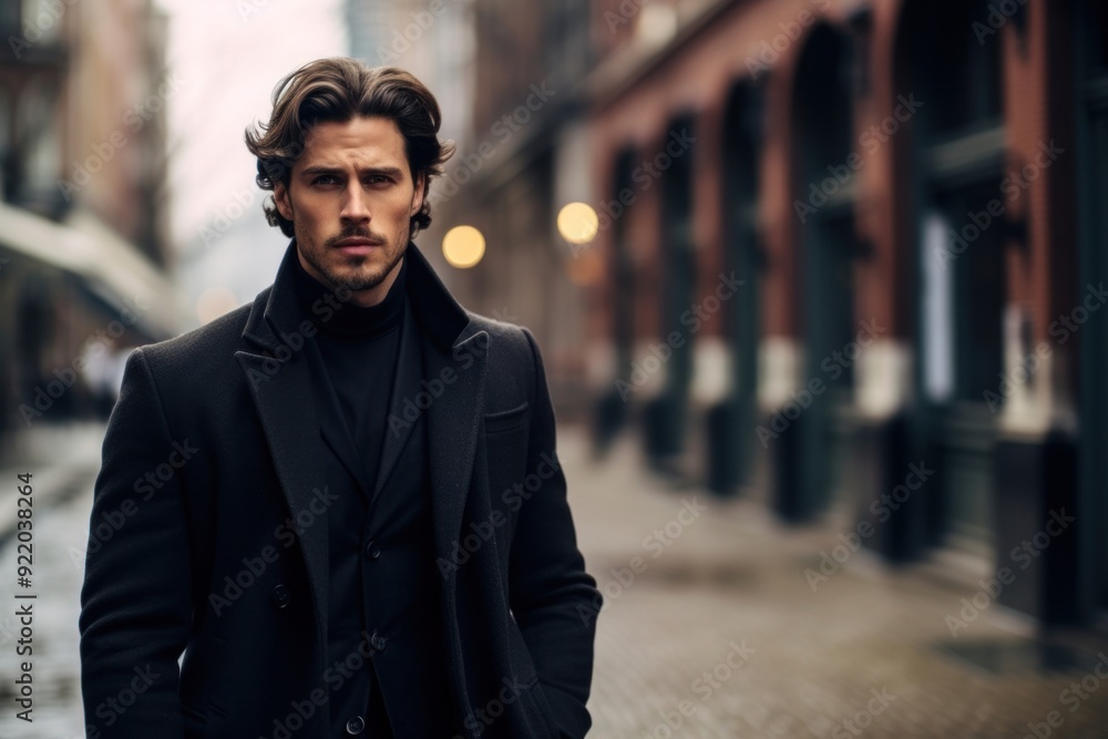 Stylish man portrait street photography. Stylish man portrait street photography.