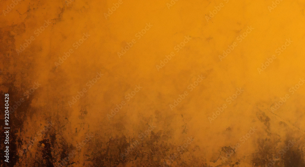 Obraz premium Yellow grunge texture. Abstract dark yellow background with scratches and cracks 