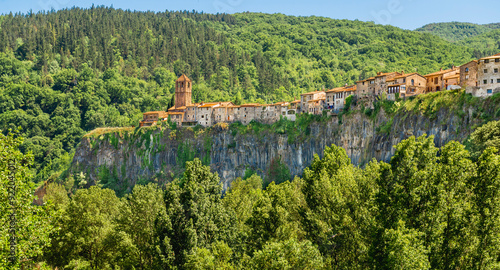 Castellfollit de la Roca, comarca de La Garrocha, Gerona, Catalonia, Spain photo