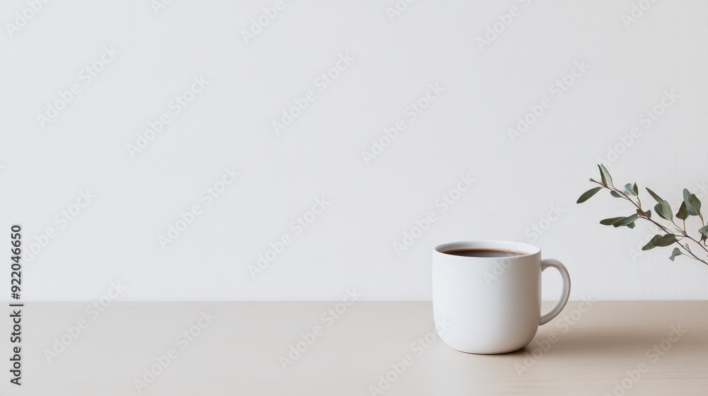 Obraz premium Serene Beginning: Radiant Monday Morning Vibes