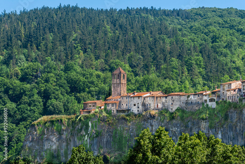 Wallpaper Mural Castellfollit de la Roca, comarca de La Garrocha, Gerona, Catalonia, Spain Torontodigital.ca