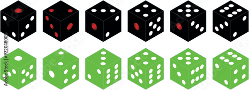 Ludo dice icon. Ludo Dice Vector illustration, Game illustration

