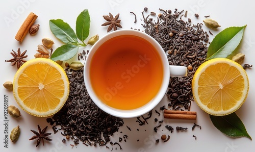 Lemon Tea with Spices