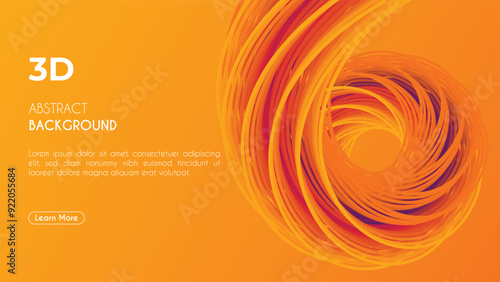 Fluid poster cover with modern ultraviolet color. Dark purple abstract geometrical template with blend shapes.
