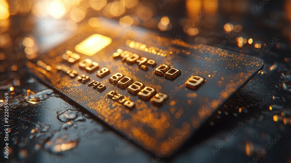 Close-Up of Credit Card Representing Consumer Spending - Financial Transaction and Payment Methods Close-Up of Credit Card Representing Consumer Spending - Financial Transaction and Payment Methods