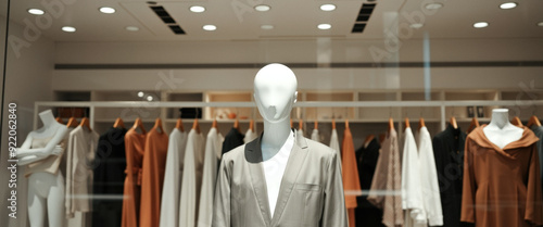 Wallpaper Mural Mannequin in a Suit in a Clothing Store Torontodigital.ca