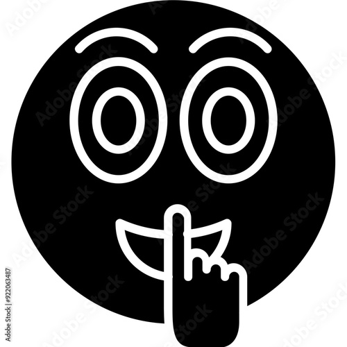 Quiet Vector Icon Design