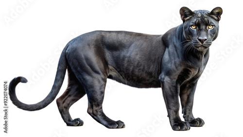 panther-full-body-white-background
