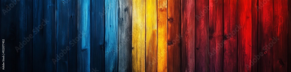 Obraz premium Abstract background with colorful vertical lines. 
