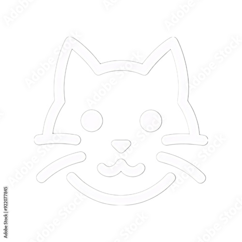 Cat head icon