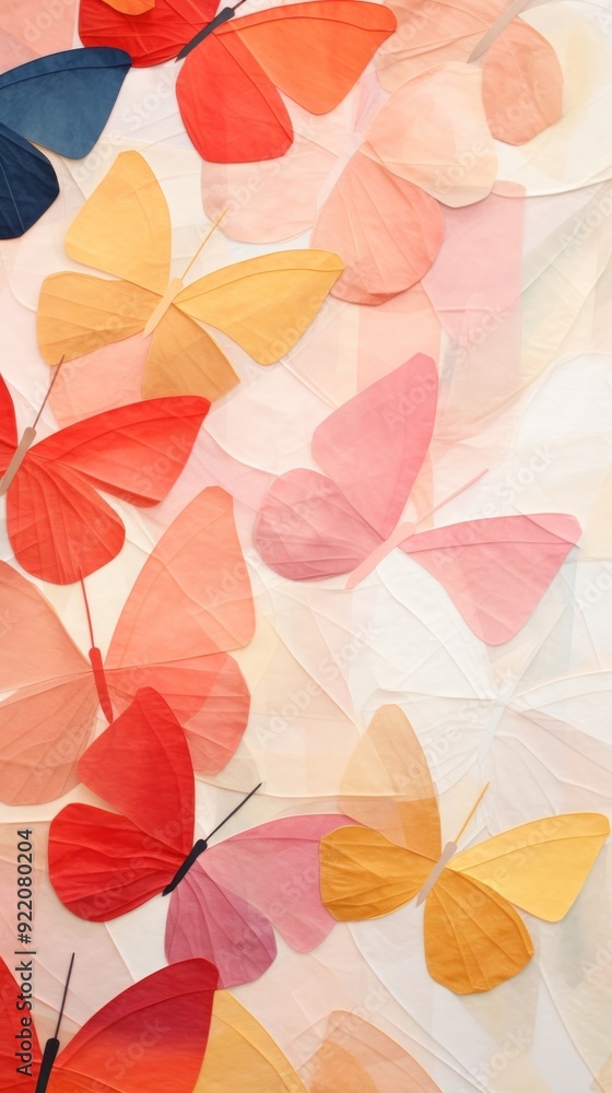 Butterflies abstract pattern petal. Butterflies abstract pattern petal.