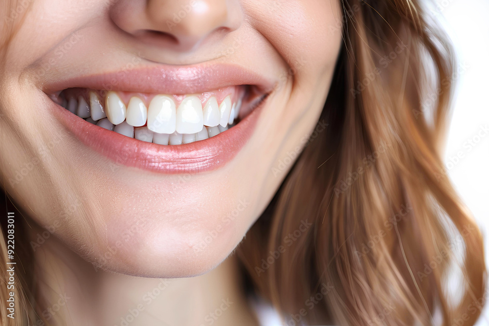 Beautiful female smile after teeth whitening procedure. Dental care. Dentistry concept. Beautiful female smile after teeth whitening procedure. Dental care. Dentistry concept.
