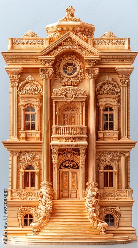 Fototapeta premium Modern Bank Building Showcasing Financial Stability and Architectural Elegance