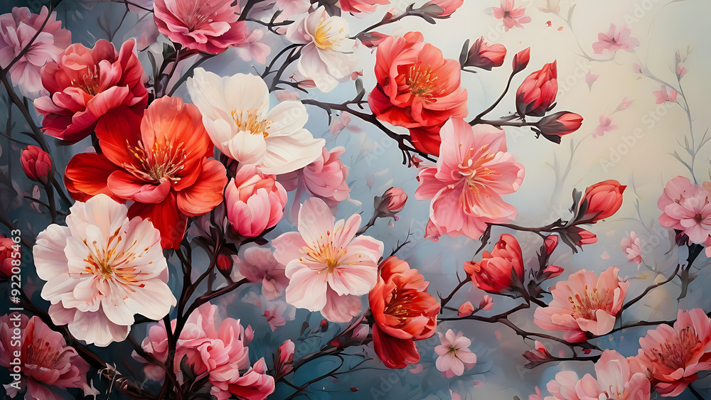 Blossoming flowers
Blossoming flowers