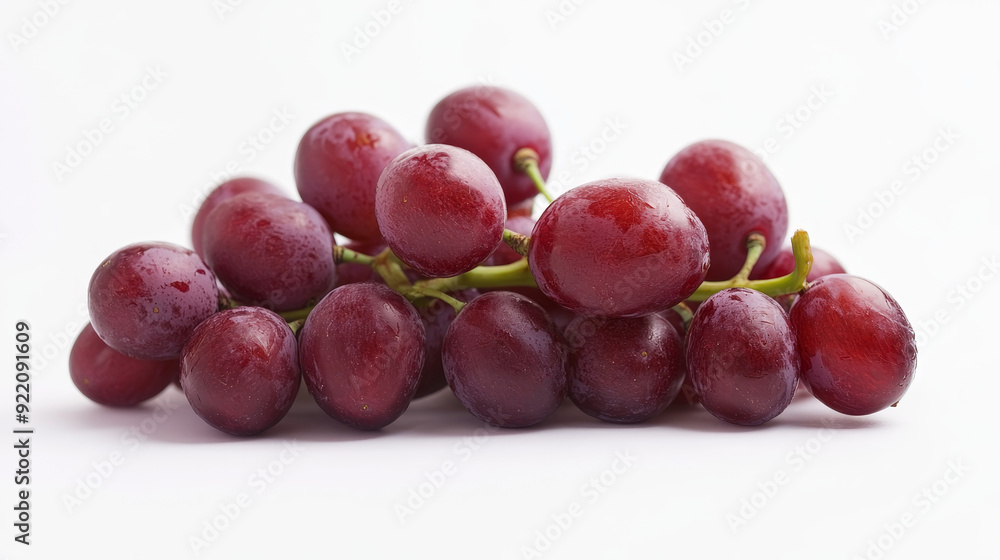 Fresh ripe grape on wood table Fresh ripe grape on wood table
