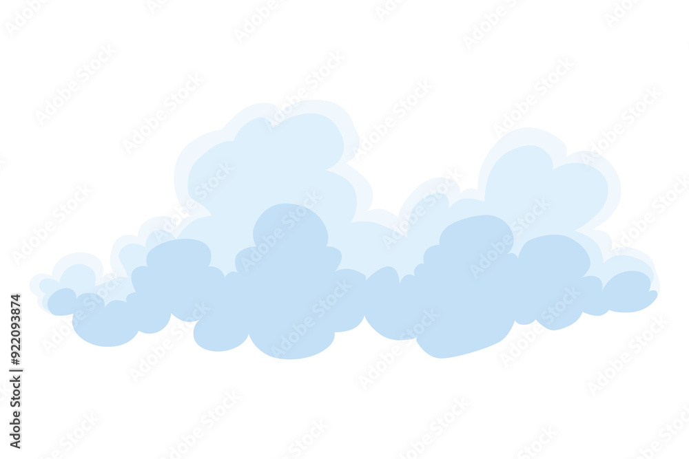 Cloud icon. Abstract white cloudscape icon symbol. Shapes in flat style. cloudy design element Cloud icon. Abstract white cloudscape icon symbol. Shapes in flat style. cloudy design element