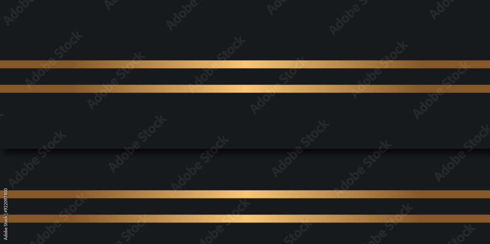 Modern abstract black and golden lines luxury concept. Modern abstract black and golden lines luxury concept.