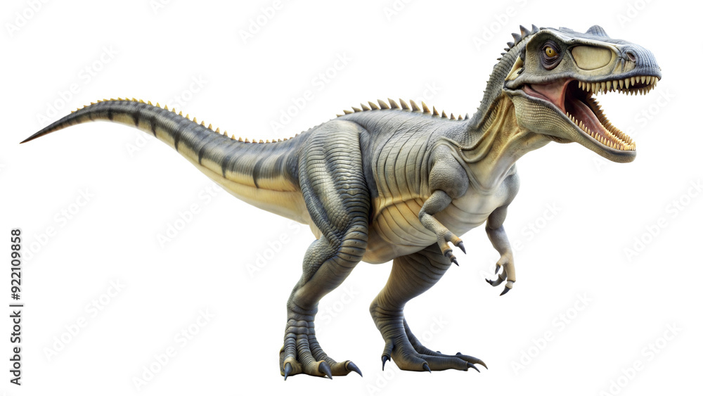 Fototapeta premium allosaurus on a transparent background