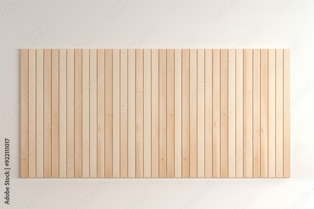 Naklejka premium Wood slat wall backgrounds plywood simplicity.