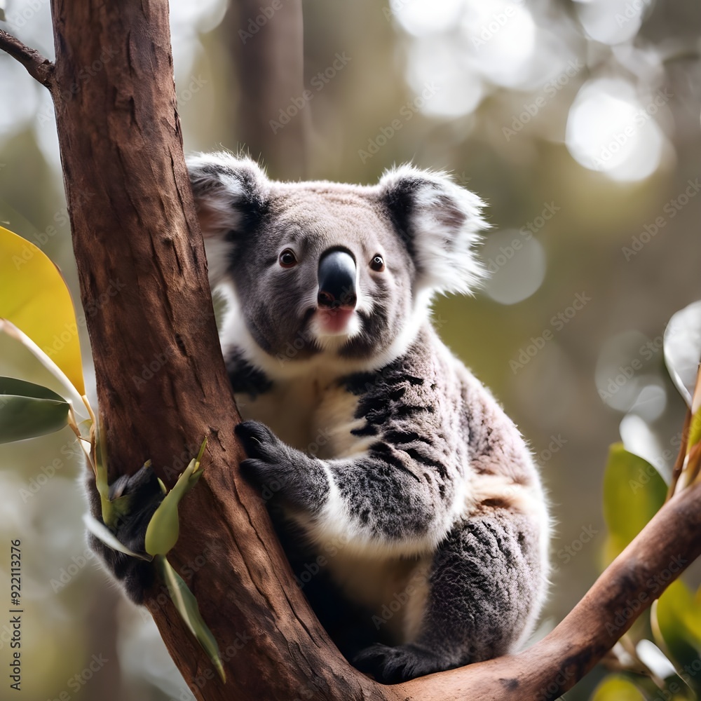 Fototapeta premium koala in tree