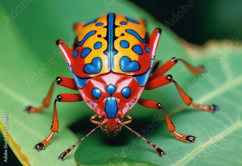 Pentatomidae Eurydema dominulus adult final instar photo