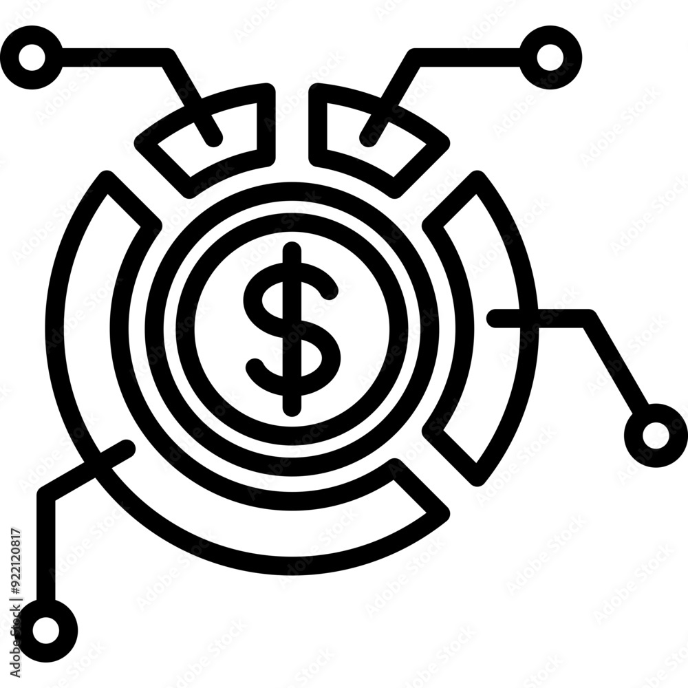 Asset Allocation Icon Asset Allocation Icon