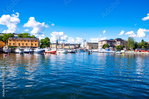 Canvas Print Summer day on the Stockholm archipelago