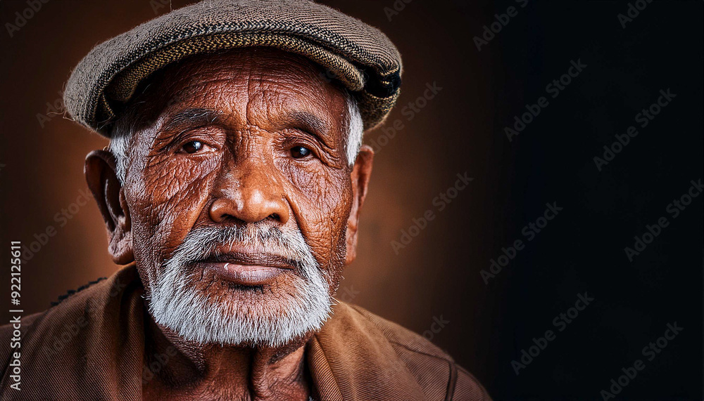 portrait of elderly person portrait of elderly person