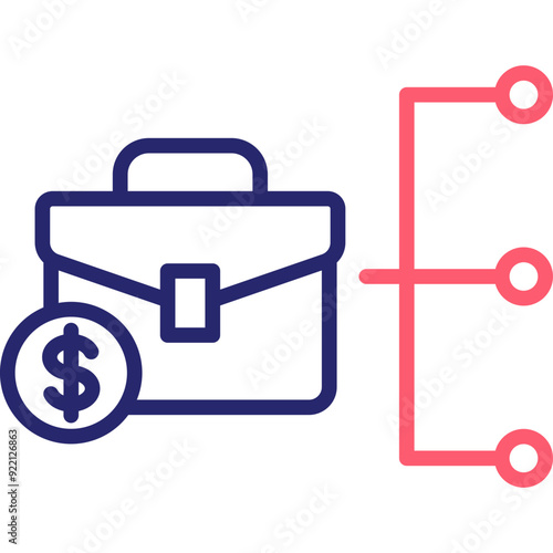 Portfolio Diversification Icon