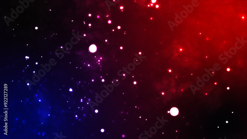 Floating shiny stars shimmering background. Award show concert dust particles amber overlay.Glamaours blurry bokeh of magical starry. Vector red fire sparks flying up. Burning glowing particles. Flame